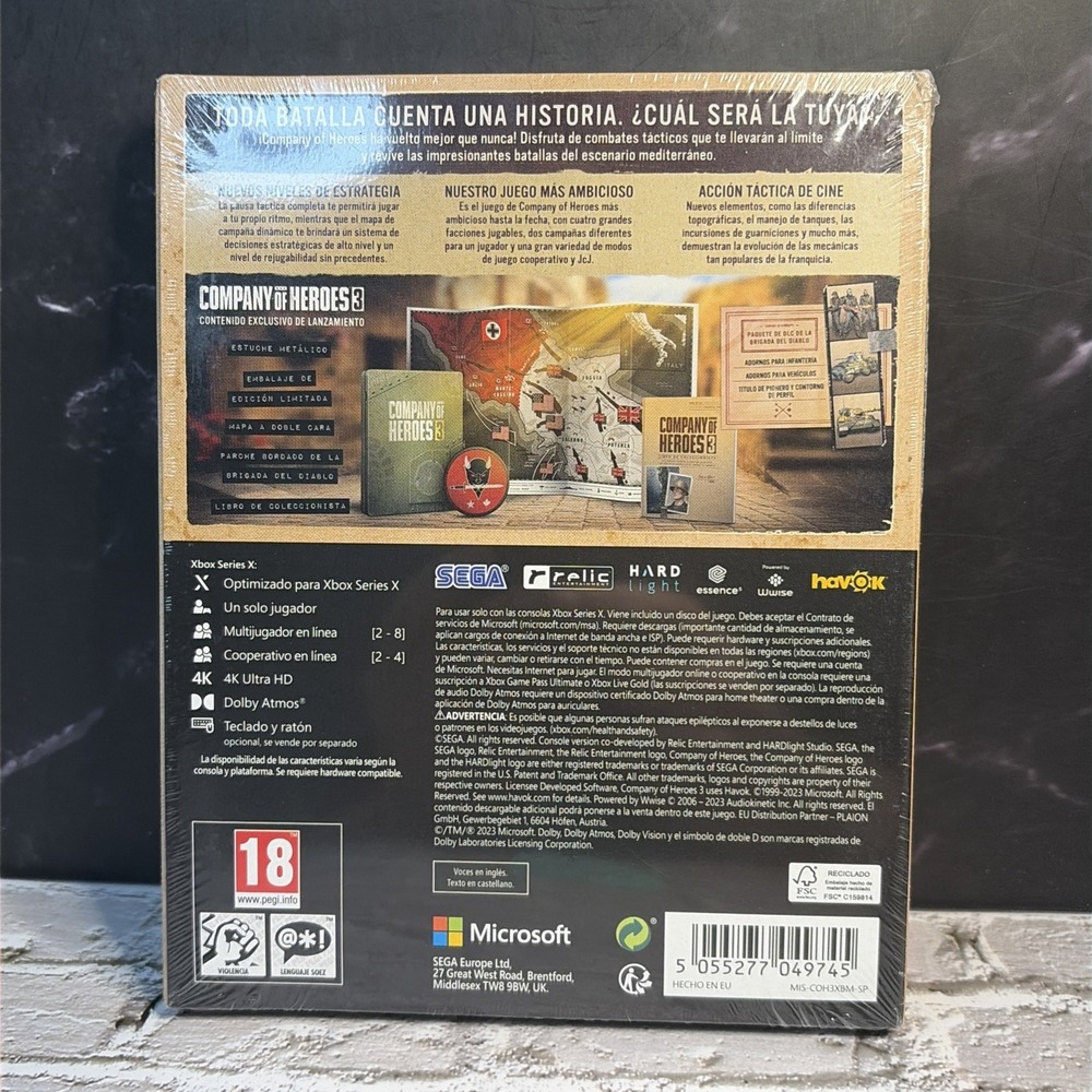 Company of Heroes 3 Console Launch Edition Xbox Series X Steelbook NEW‎ - Picture 2 of 13